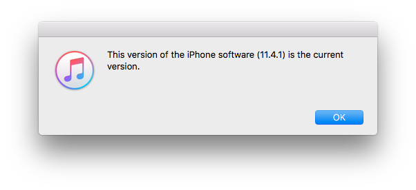 [Sierra] iTunes and my phone disagree