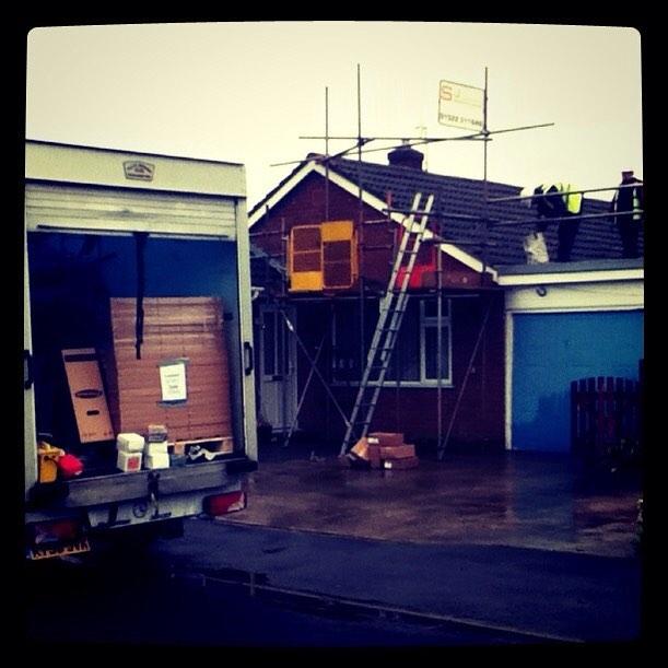 August 2011, Photovoltaic Installation exterior ☔️